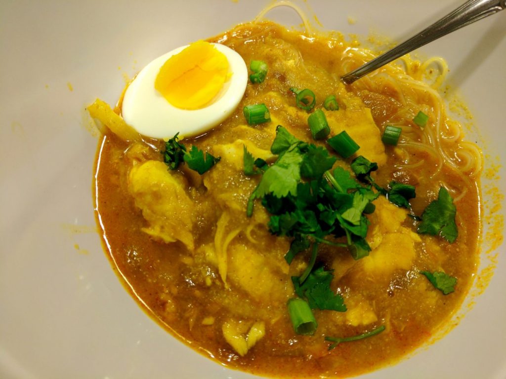 Myanmar Mohinga- Fish Noodle Soup