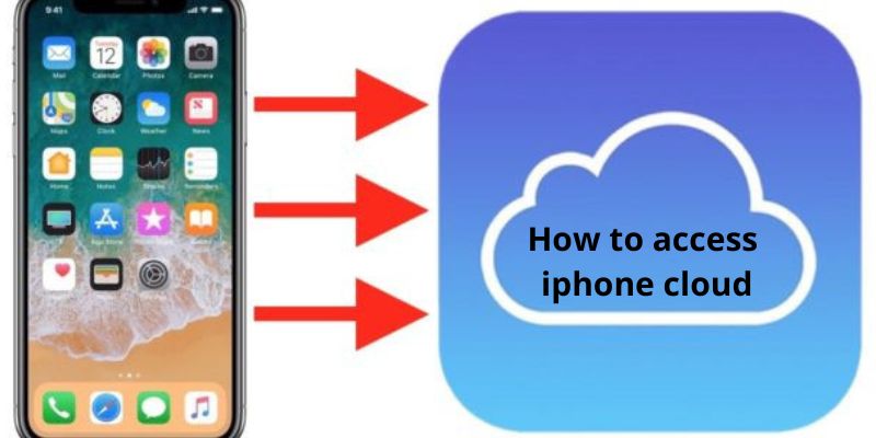 How to access iphone cloud