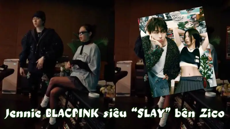 Jennie BLACKPINK siêu “slay” bên Zico trong loạt ảnh quảng bá “SPOT”